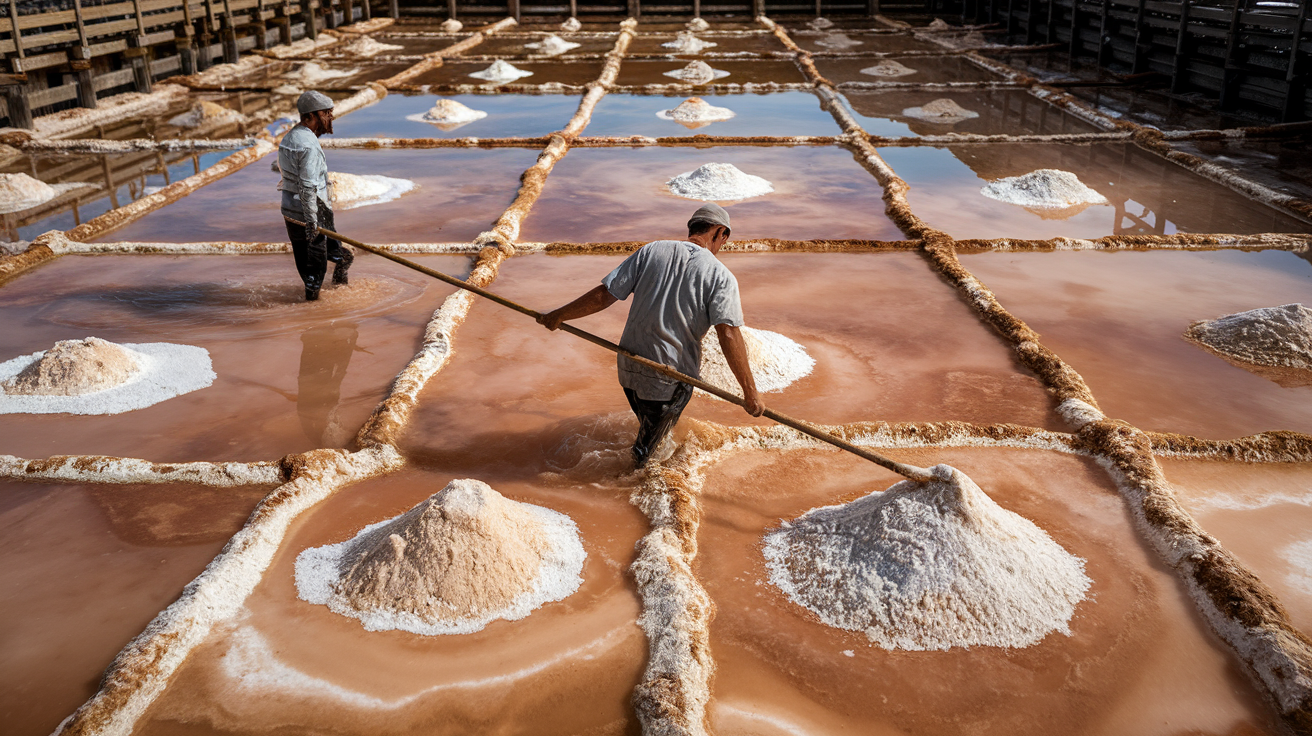 Récolte du sel