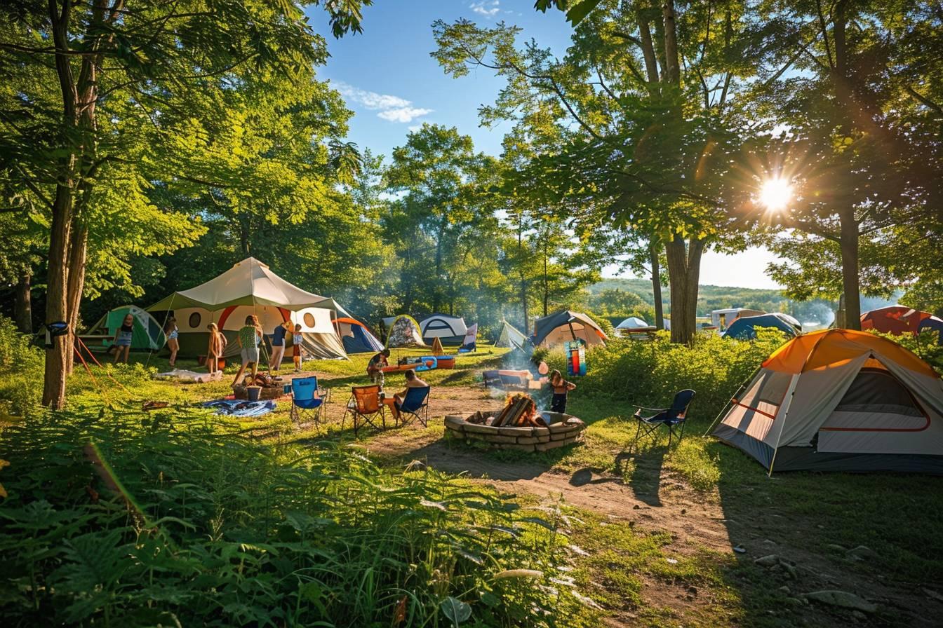 Découvrez le camping caravanile : une expérience unique de vacances en plein air pour toute la famille