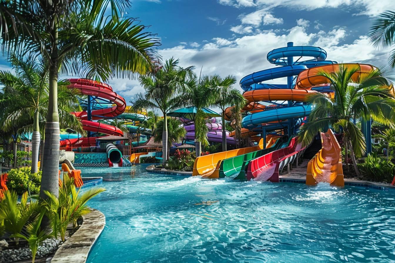 Océanile : parc aquatique familial en Vendée avec toboggans, piscines et attractions pour tous les âges