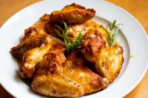 Poulet croustillant cuit au air fryer sans huile